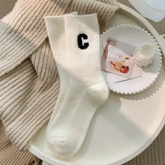 Chaussettes de luxe en laine pour femmes