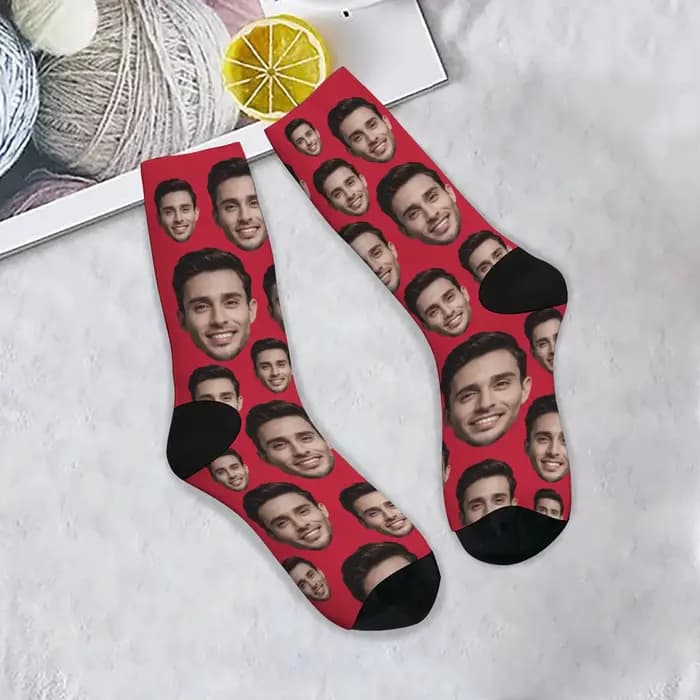 Chaussettes personnalisées avec Photo
