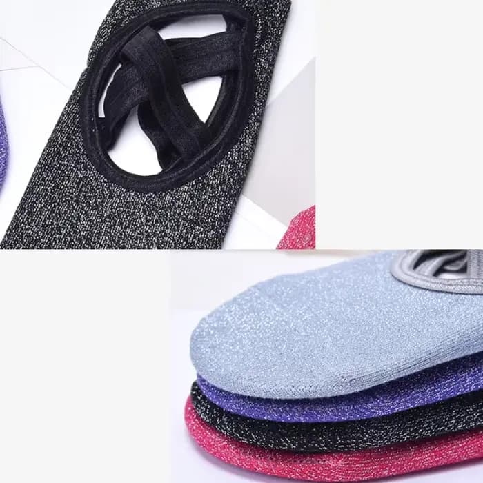 Femmes haute qualité Yoga cheville chaussettes anti-dérapant séchage rapide Pilates Ballet