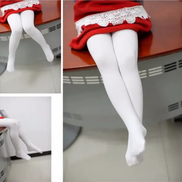 TiXI-Collants en Velours pour Fille
