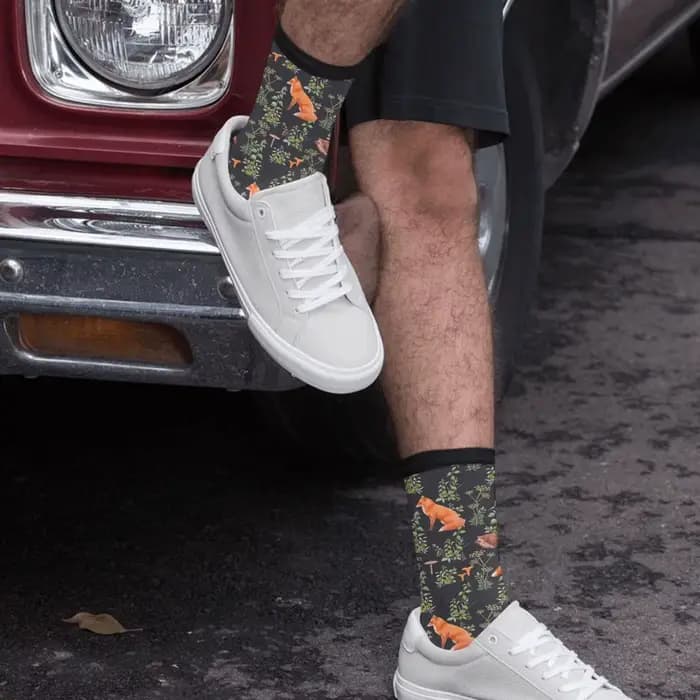 Chaussettes fantaisie pour hommes et femmes