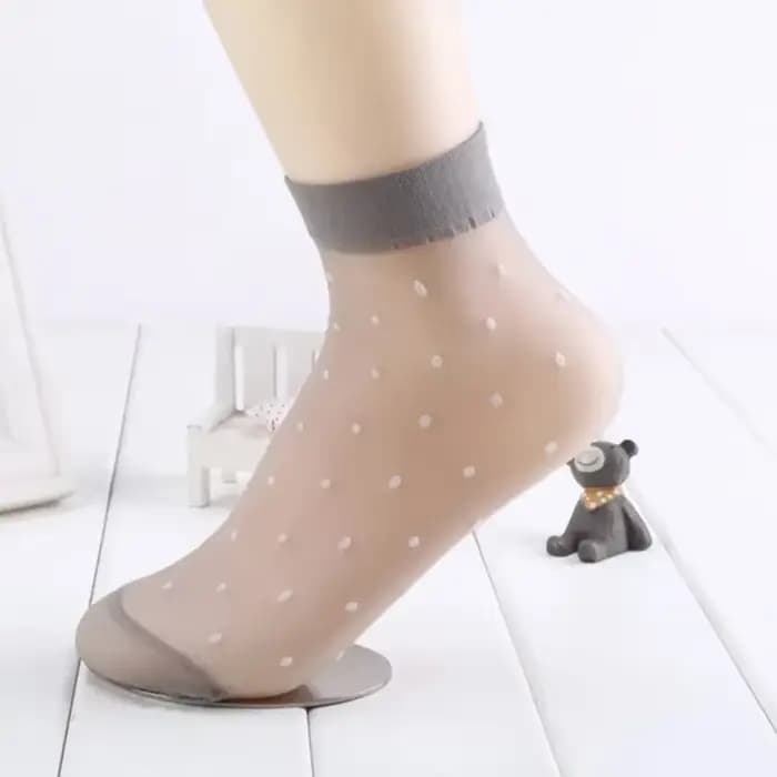 Chaussettes d'été en soie pour femmes