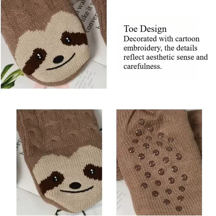 Chaussettes épaisses doublées de polaire pour femmes