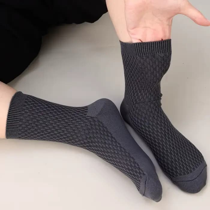 Chaussettes en Fibre de Bambou pour Homme