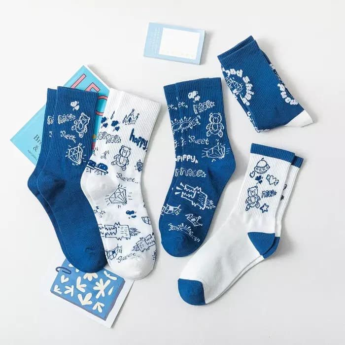 Chaussettes en coton pour femmes