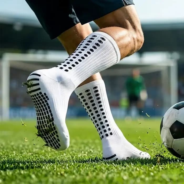 Chaussettes de sport mi-mollet pour hommes