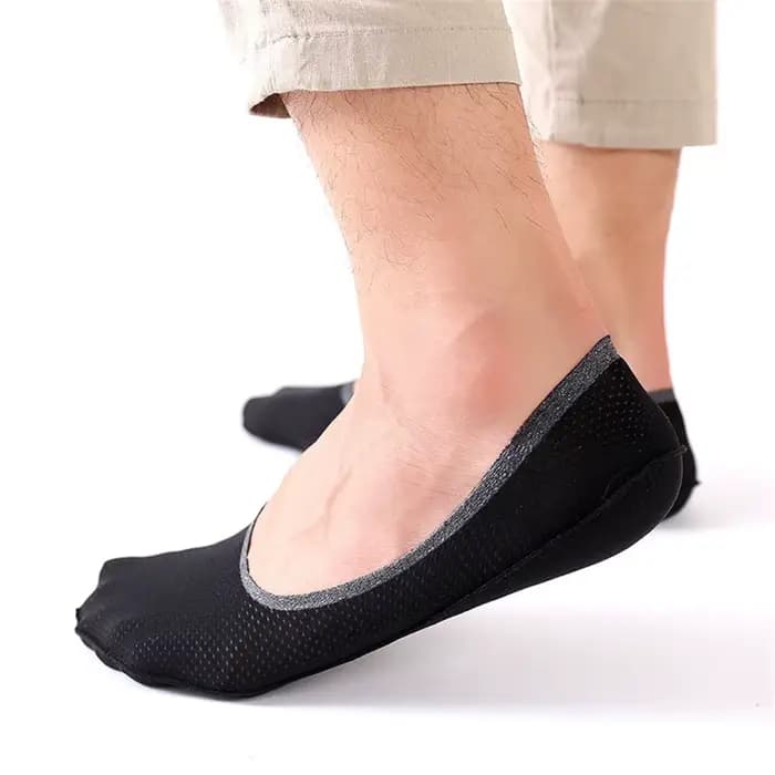 Chaussettes invisibles unisexes coordonnantes pour hommes