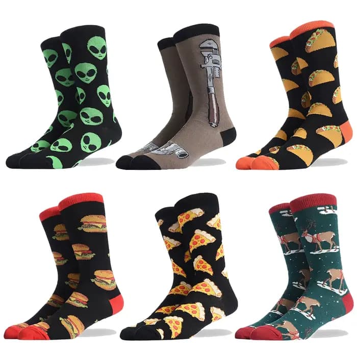 Chaussettes mi-hautes Hip Hop pour hommes