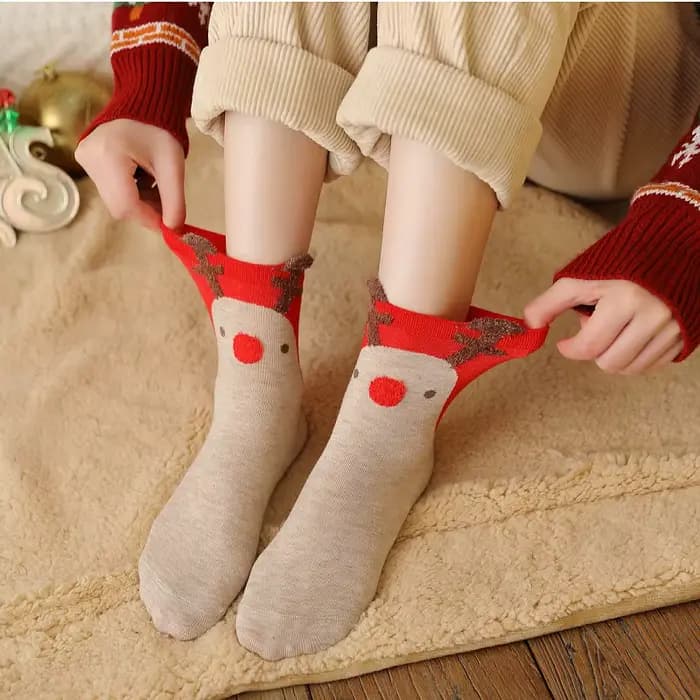 Chaussettes de noël amusantes pour homme