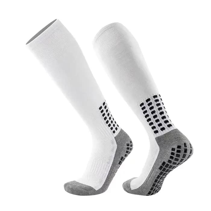 1/4 Paires de Chaussettes de Football pour Adolescents, Chaussettes Longues Antidérapantes et Respirantes pour Entraînement et Matchs en Extérieur, Chaussettes de Mollet pour Enfants