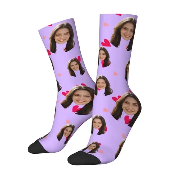 Chaussettes avatar personnalisées pour hommes et femmes