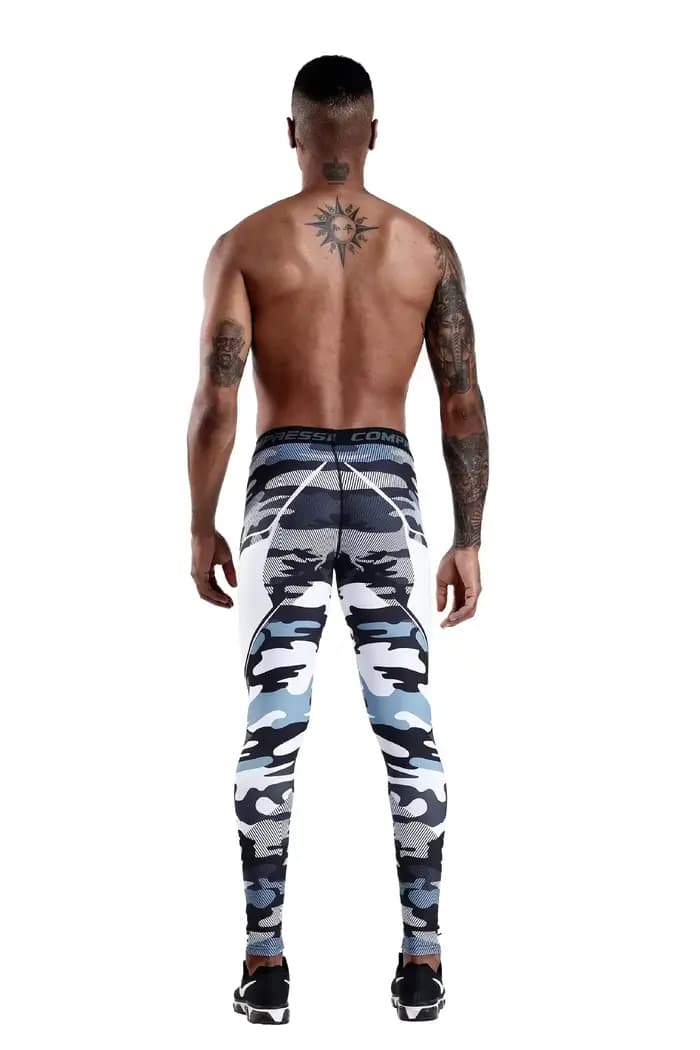 Leggings de Compression collants pour hommes course Sport homme vêtements de Sport entraînement cyclisme Fitness pantalon Jogging entraînement Leggings extrêmes