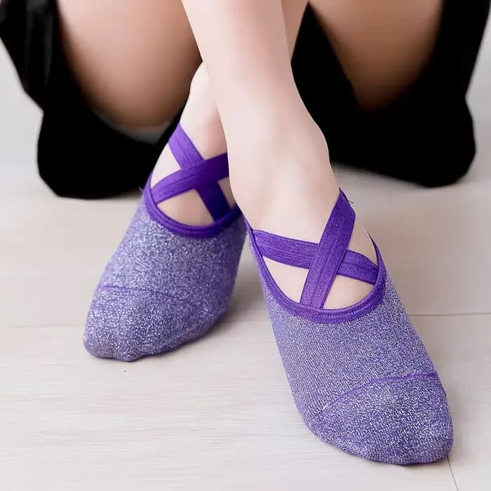 Femmes haute qualité Yoga cheville chaussettes anti-dérapant séchage rapide Pilates Ballet