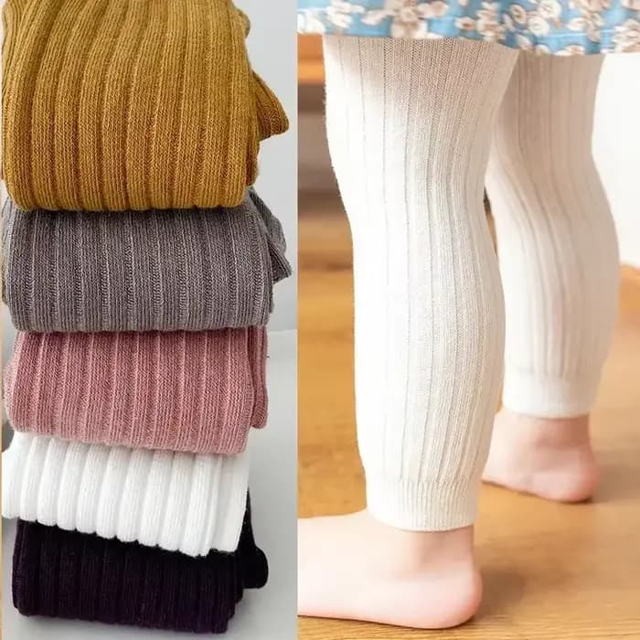 Leggings en tricot torsadé pour enfants