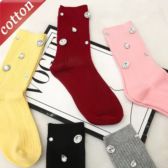 Chaussettes coréennes rétro pour femmes