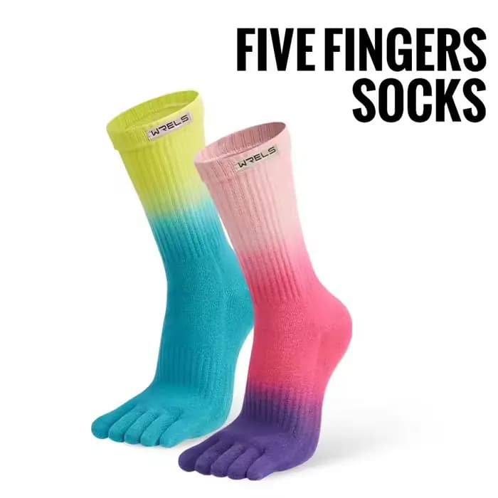 1 paire de chaussettes à orteils pour femmes