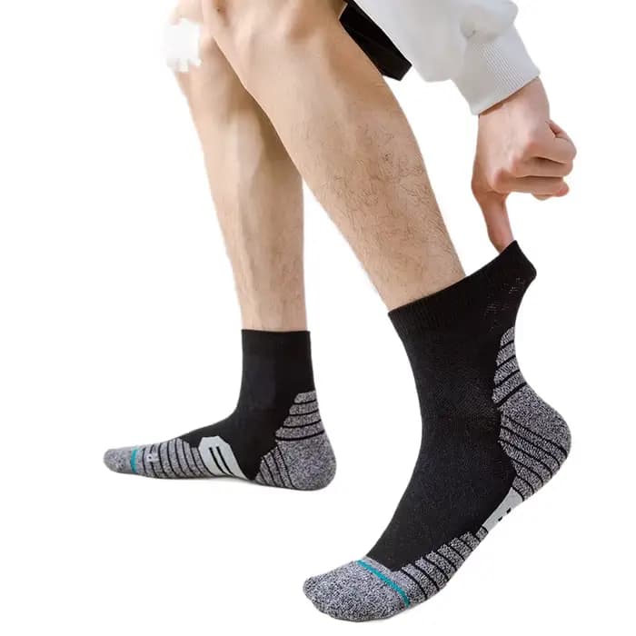 Chaussettes de sport professionnelles mi-mollet pour hommes et femmes