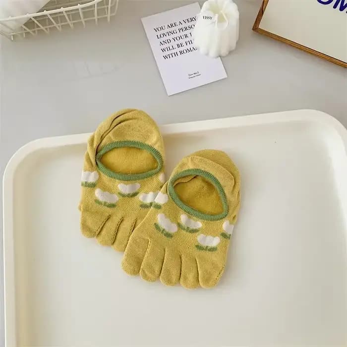 Chaussettes à cinq doigts pour femmes