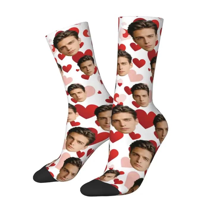 Chaussettes avatar personnalisées pour hommes et femmes