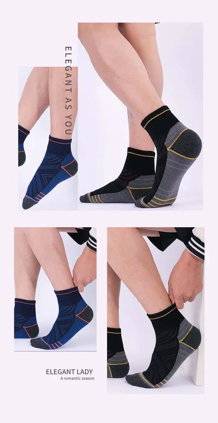 Chaussettes de randonnée en laine mérinos pour hommes et femmes