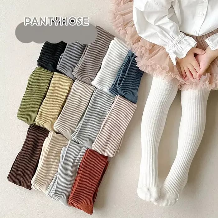 Collants en coton pour filles de 1 à 8 ans