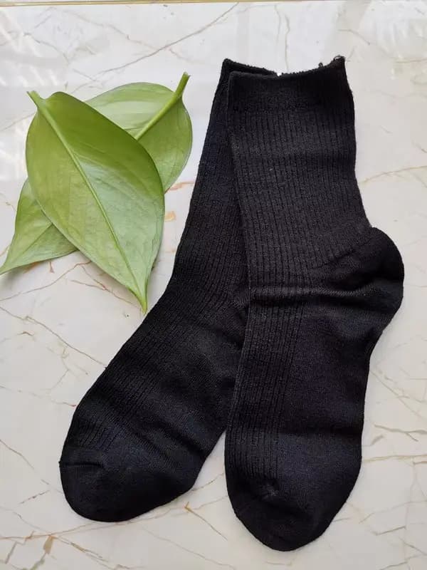 Haute qualité 100% cachemire laine chaussettes femmes hiver