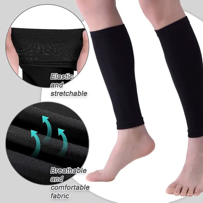1 paire de manchons de Compression de mollet pour hommes et femmes