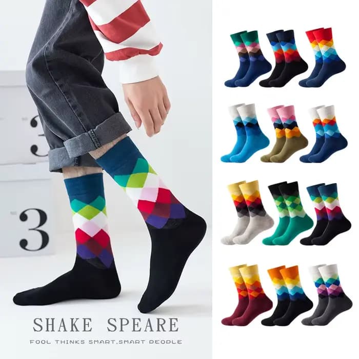 Chaussettes unisexes en coton pour femmes