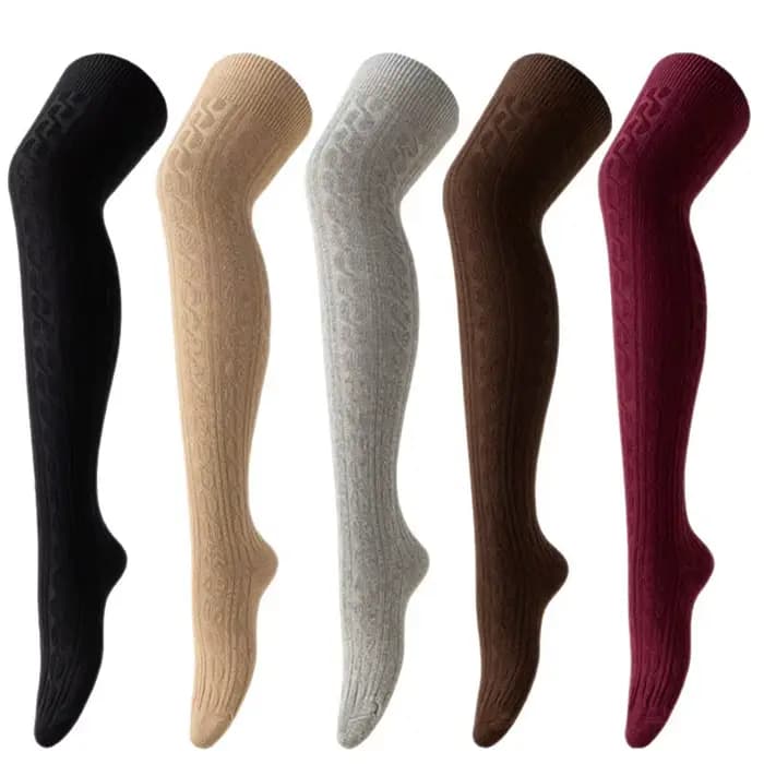 Chaussettes hautes pour femmes