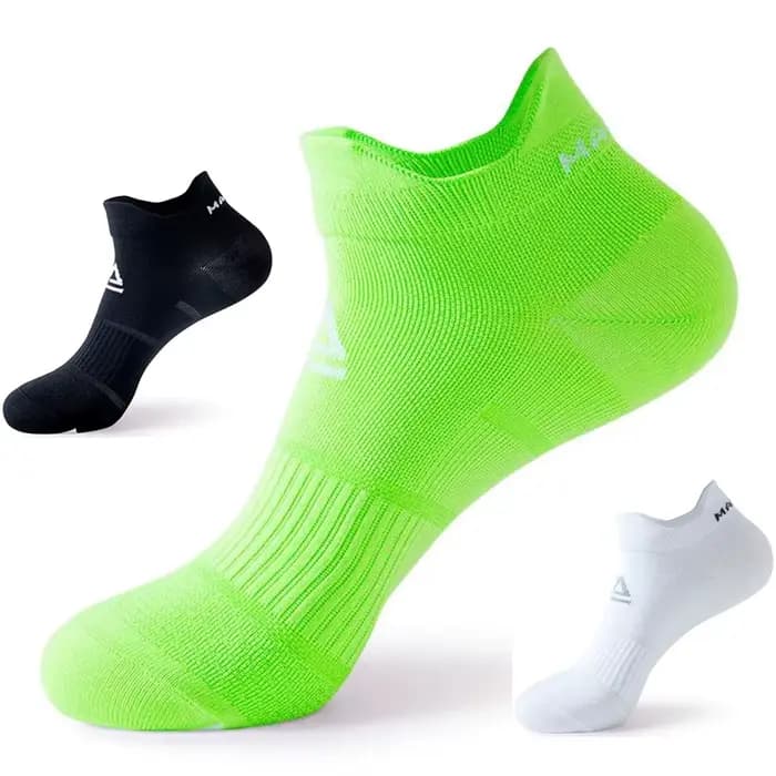 Chaussettes de sport courtes respirantes pour hommes et femmes, chaussettes de compression pour couples, anti-odeurs, anti-dérapantes, fines, athlétiques, course à pied, été, 1 paire