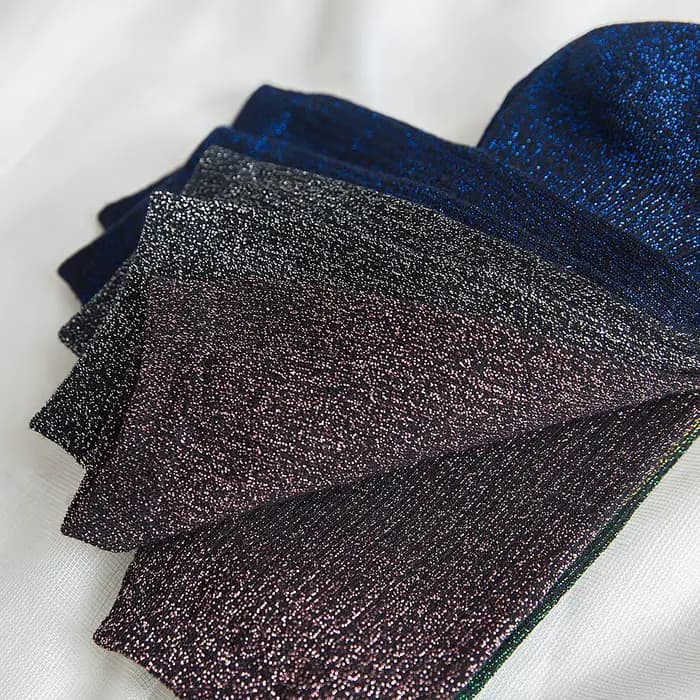 5 paires de chaussettes à paillettes pour femmes