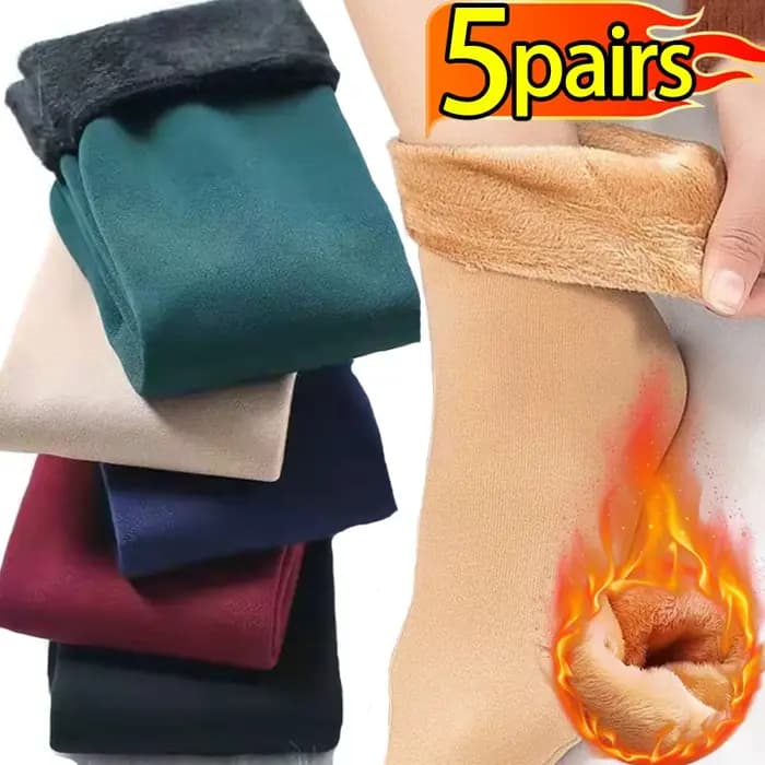 Chaussettes chaudes d'hiver pour femmes