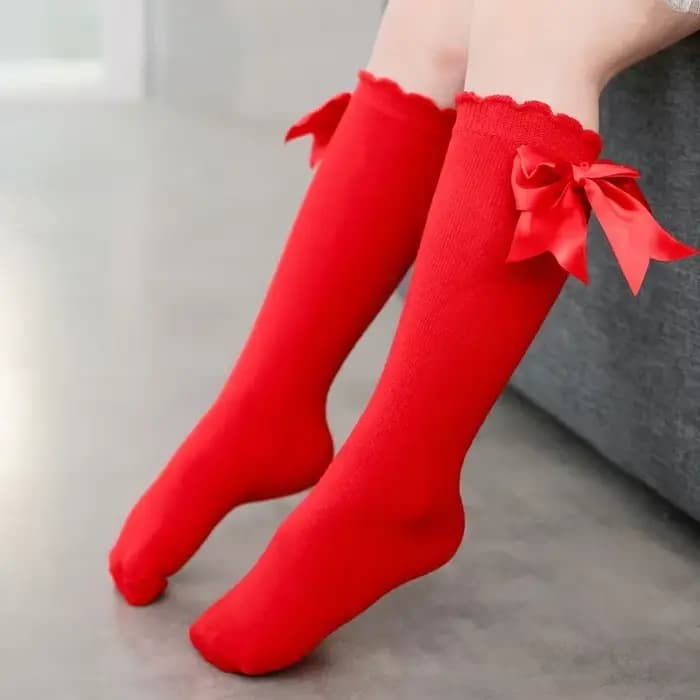 Pudcoco-Chaussettes pour bébé fille