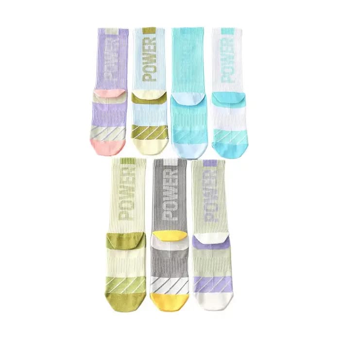 Chaussettes de sport colorées