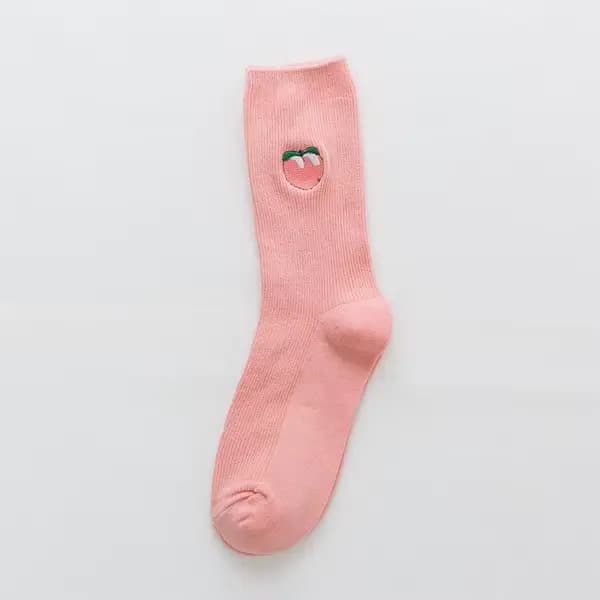 Chaussettes couleur bonbon pour femmes