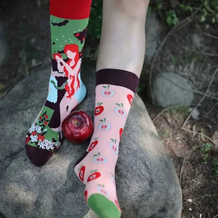 Chaussettes en coton colorées AB Tide pour hommes et femmes
