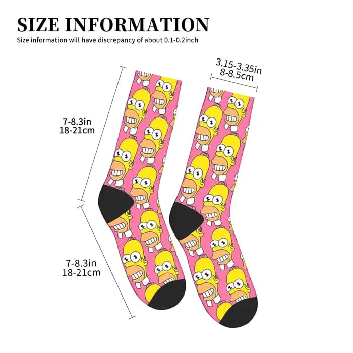 Chaussettes Mr Sparkle S-Simpsons