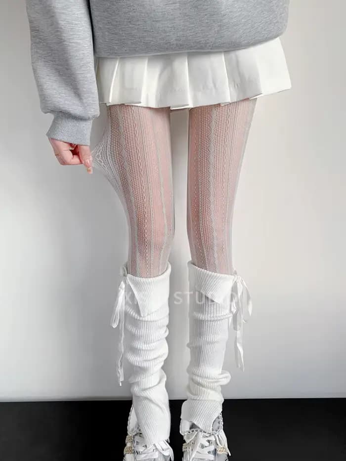 Nouvelles collants résille longs pour femme