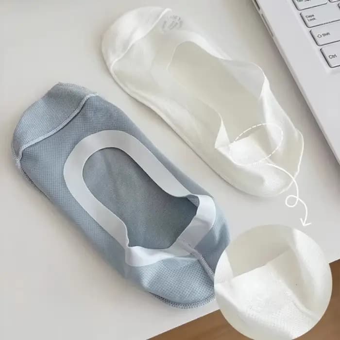 Lot de 6 paires de chaussettes bateau pour femme