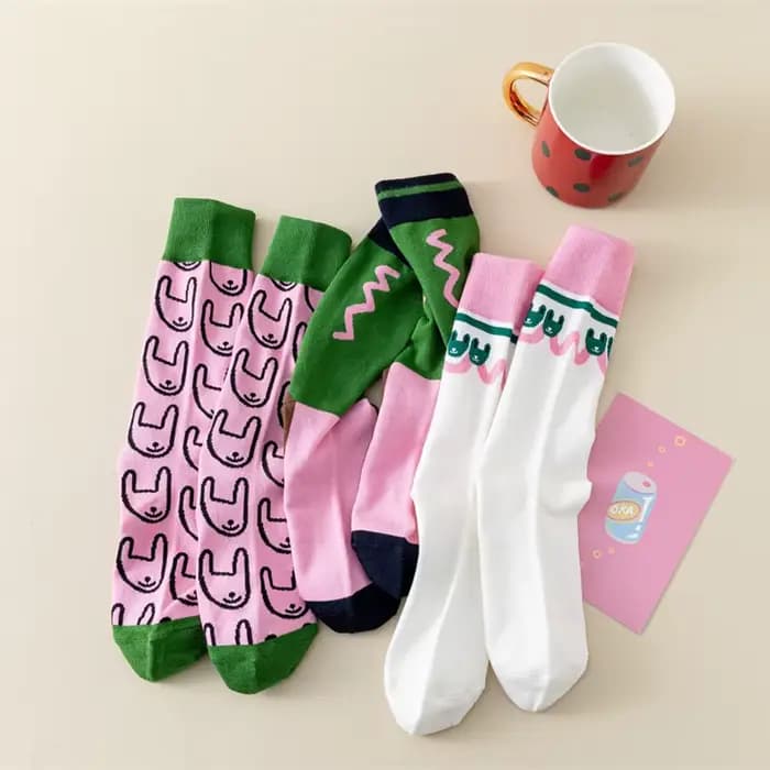 Chaussettes en coton pour hommes et femmes