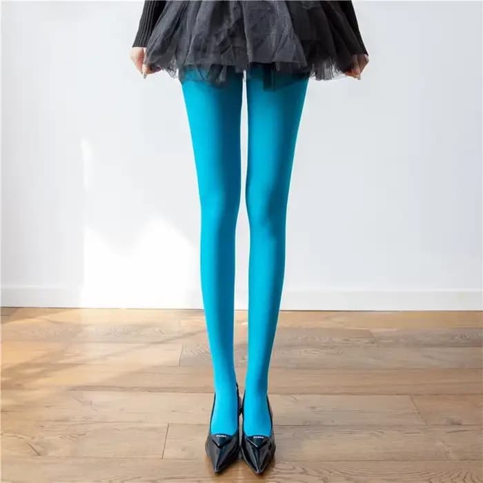 Collants Sexy de couleur Pure pour femmes