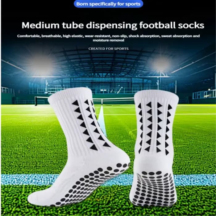 Chaussettes de sport antidérapantes professionnelles pour hommes et femmes