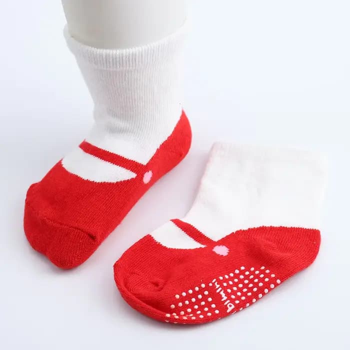Mignon bébé chaussette filles nouveau-né danse Ballet plancher enfants infantile anti-dérapant enfant en bas âge