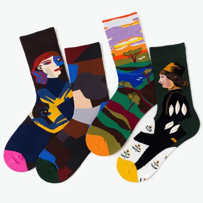 Chaussettes tubulaires pour hommes