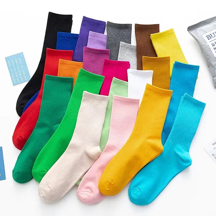 1 paire de chaussettes confortables pour hommes et femmes