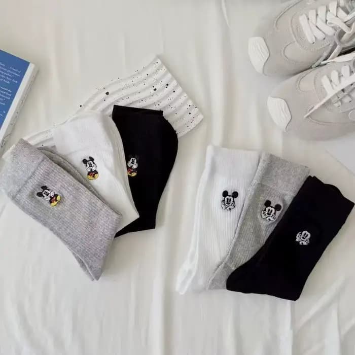 6 paires de chaussettes Disney pour femmes