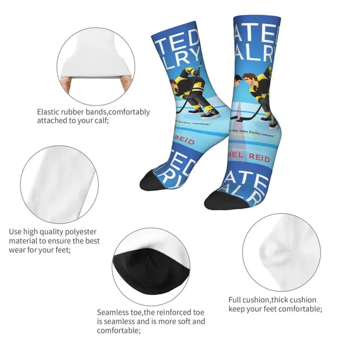 Chaussettes de Football de rivalie chauffées à la mode