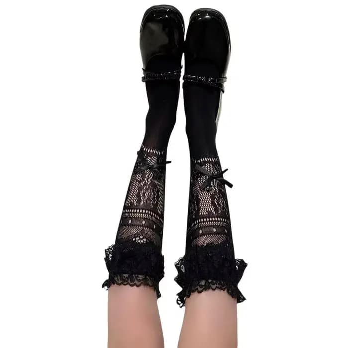 Chaussettes mi-mollet pour femme