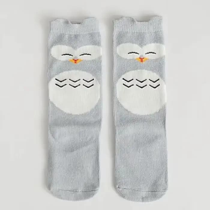 Chaussettes hautes en coton pour bébés filles