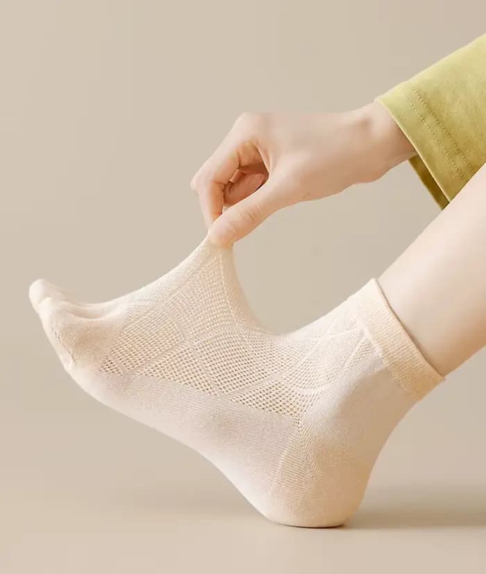 Chaussettes Courtes à Cinq Doigts pour Femme